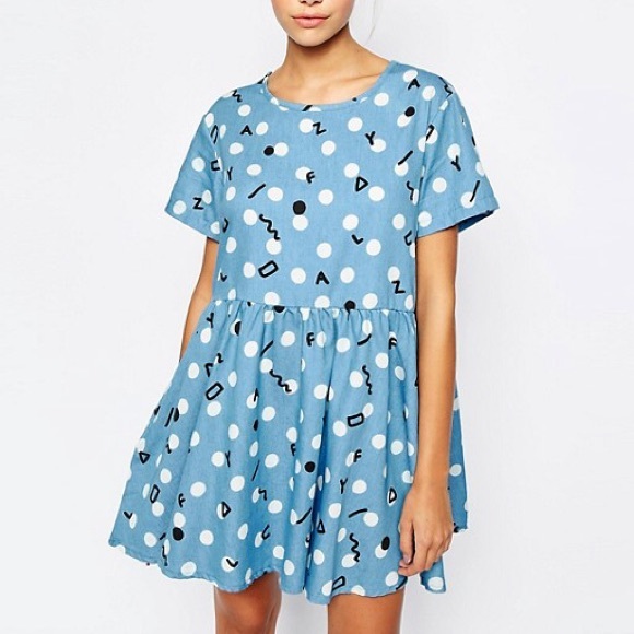 lazy oaf polka dot playsuit